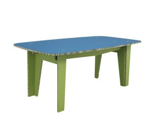 tavolo moderno / in cartone / rettangolare
