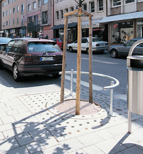 griglia per alberi quadrata