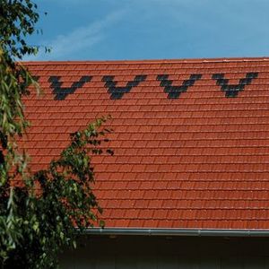 tegola marsigliese / in terracotta / rossa / marrone