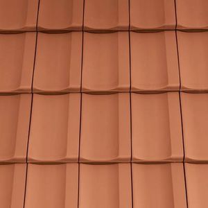 tegola portoghese / in terracotta / rossa