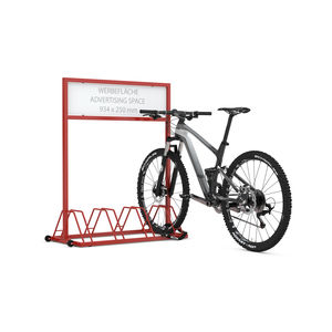 rastrelliera per biciclette a pavimento