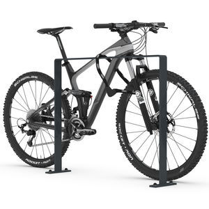 rastrelliera per biciclette a pavimento 1