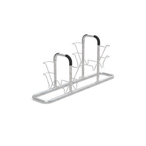 rastrelliera per biciclette a pavimento 1