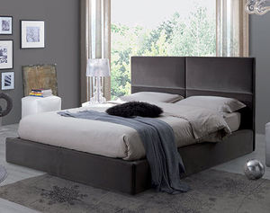 letto matrimoniale / moderno / imbottito / con testiera