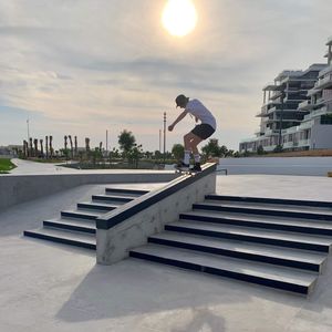 skatepark in calcestruzzo