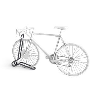 rastrelliera per biciclette a pavimento