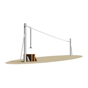 teleferica per parco giochi