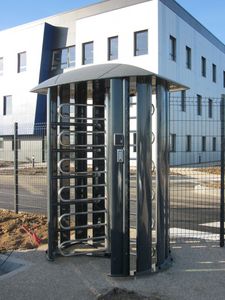 tornello di sicurezza / in metallo / per edifici pubblici
