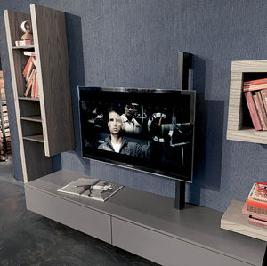 supporto per TV da parete moderno / girevole / in metallo