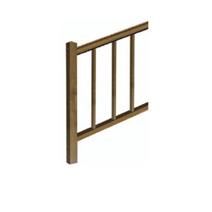corrimano in legno