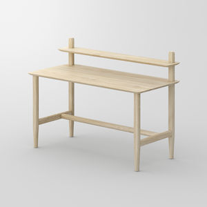 scrittoio design / in noce / in quercia / in legno massiccio