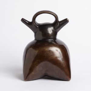 teiera in bronzo