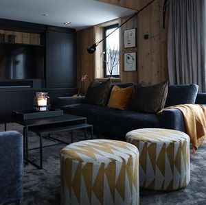 pouf contemporaneo