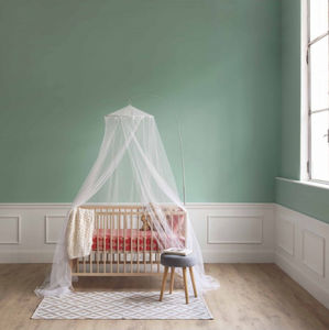 zanzariera per letto di bambino