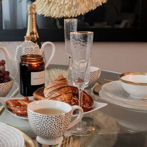 flûte per champagne in vetro