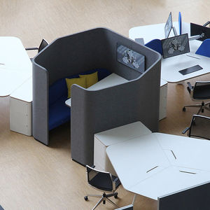 isola di privacy per ufficio