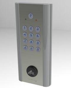 tastiera a codice per controllo accessi