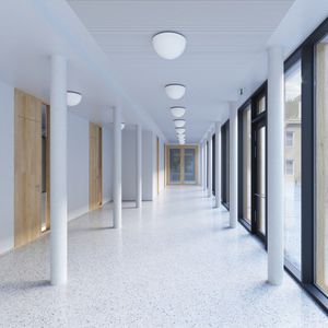 plafoniera contemporanea