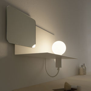 applique moderna / in ottone / in ferro / a incandescenza