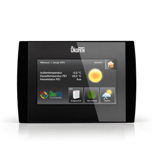 tastiera di controllo per sistema domotico / a muro / con touch screen