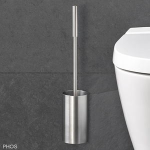 scopino per WC in acciaio inossidabile spazzolato