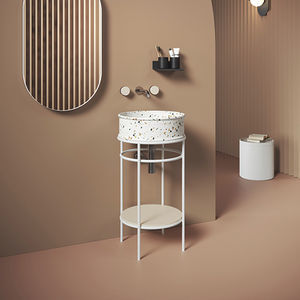 supporto per lavabo in metallo 1