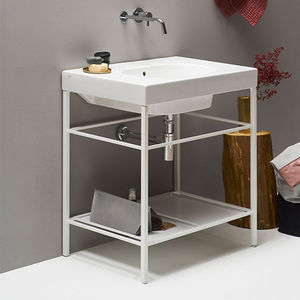 supporto per lavabo in metallo 1