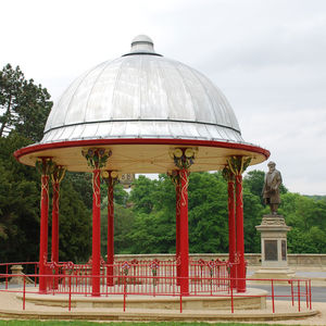 gazebo in metallo / per spazio pubblico