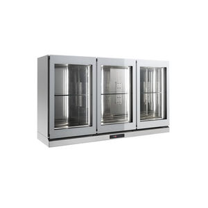 vetrina refrigerata con scaffali / illuminata / per negozio