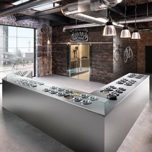 bancone refrigerato professionale