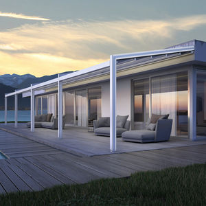 pergola addossata