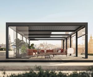 pergola addossata