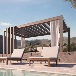 pergola addossata
