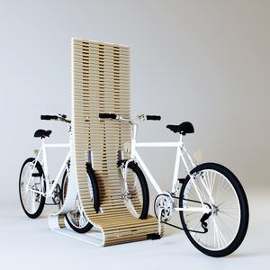 rastrelliera per biciclette a pavimento