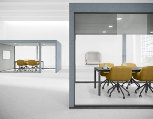 ufficio POD acustico / con illuminazione LED integrata / connesso / USB