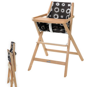 seggiolone standard / pieghevole / in legno