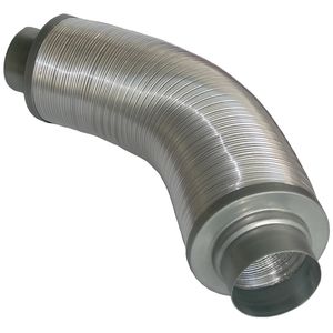 silenziatore per fori di ventilazione in alluminio