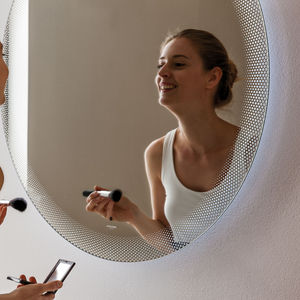 specchio da bagno a muro