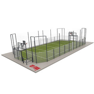 impianto sportivo polivalente per parco giochi