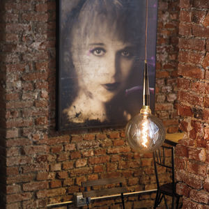 lampada a sospensione / moderna / in vetro soffiato / dimmerabile