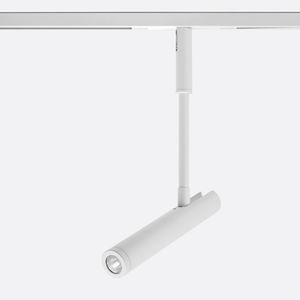 faretti a binario LED / tonda / in alluminio verniciato / per negozio