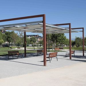 pergola montata in superficie 1