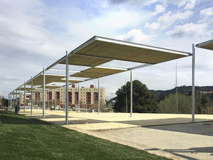 pergola montata in superficie 1