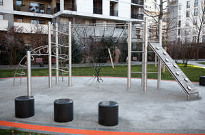struttura d'arrampicata per parco giochi 1