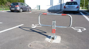 barriera per parcheggi