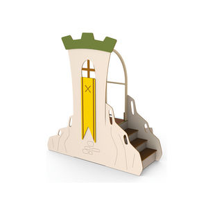 struttura ludica per parco giochi / per enti locali / in legno / in materiale laminato
