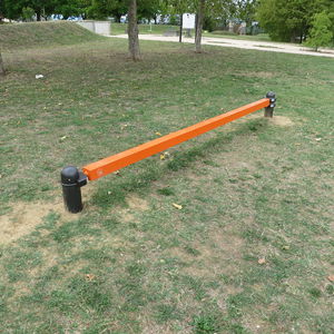 trave d'equilibrio per parco giochi