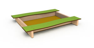 vasca di sabbia per parco giochi