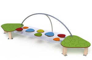 percorso a ostacoli per parco giochi