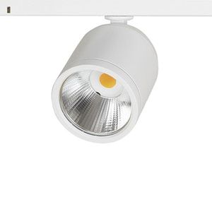 faretti a binario LED / tonda / in alluminio / in alluminio anodizzato